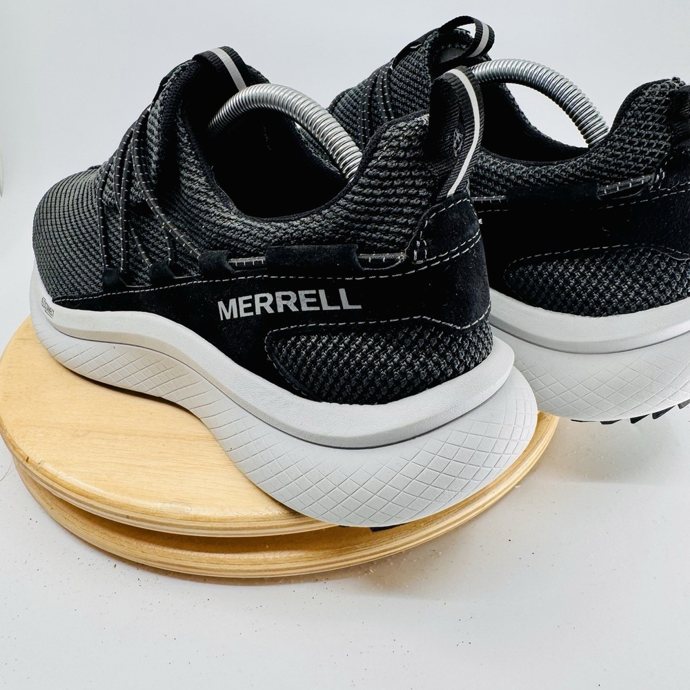 Merrell Novo Recovery Shoes Men's 9 Black Cushioned Lightweight New - Picture 6 of 8